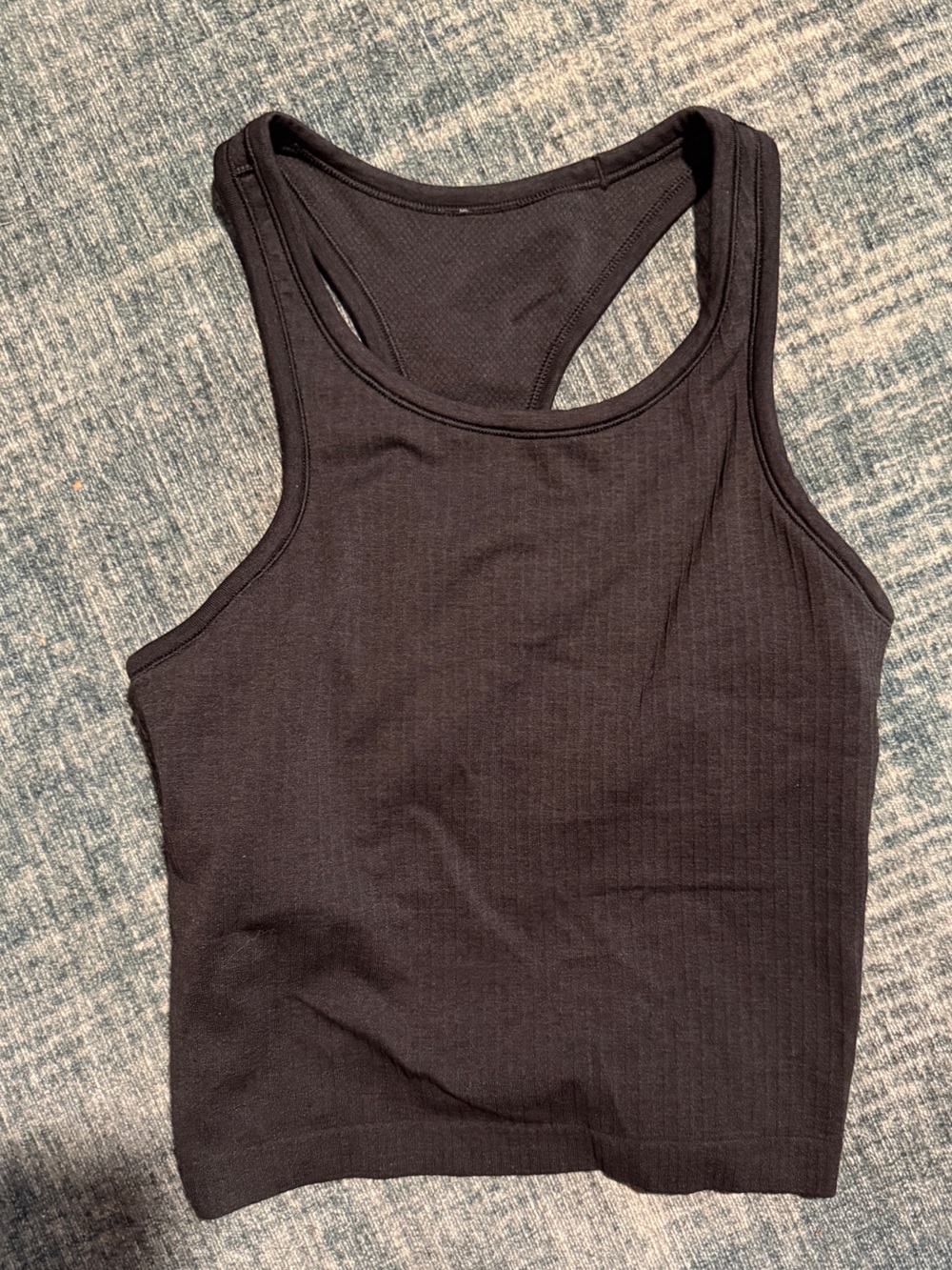 Lululemon ebb to street crop tank